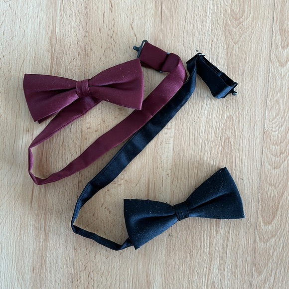 Vintage tuxedo jacket and bow ties - as is - Picture 9 of 9